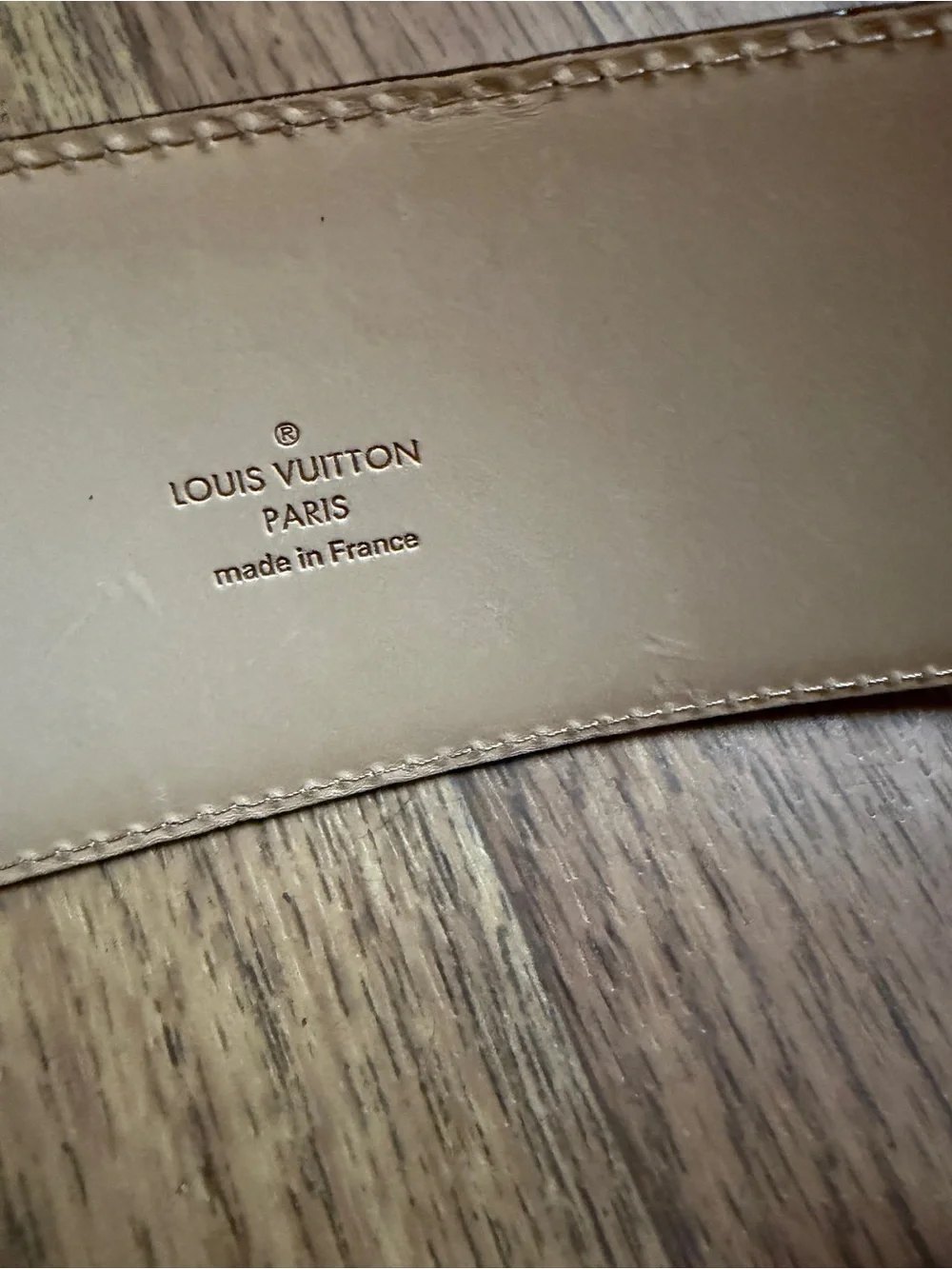 Louis Vuitton sleek black